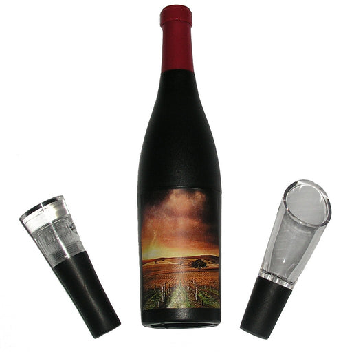 3 Piece Wine Bottle-Shaped Corkscrew Gift Set