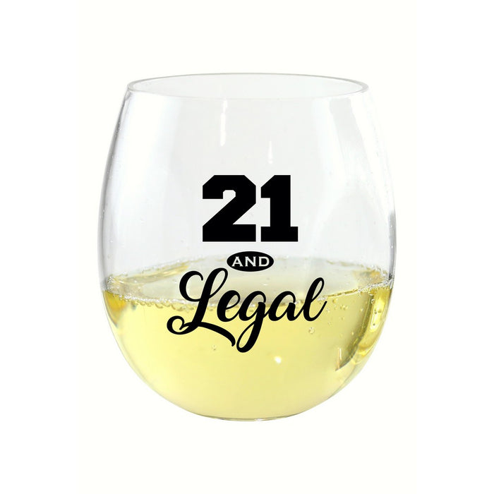 21 & Legal EverDrinkware Wine Tumbler