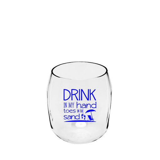 Sandy Toes Ever Drinkware Wine Tumbler