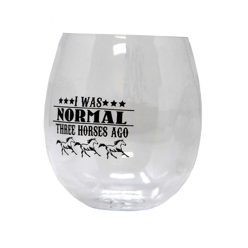 Three Horses Ago EverDrinkware Wine Tumbler