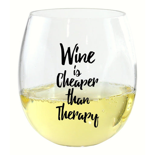 Wine is Cheaper EverDrinkware Wine Tumbler