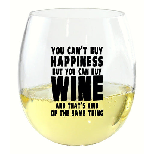 You Can't Buy Happiness EverDrinkware Wine Tumbler