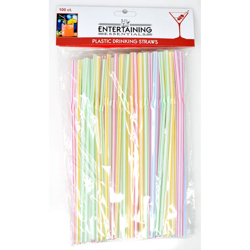 Plastic Straws - 100 pc