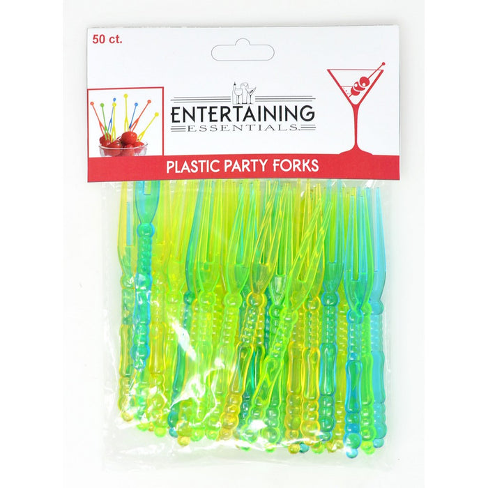 Plastic Party Forks - 50 pc