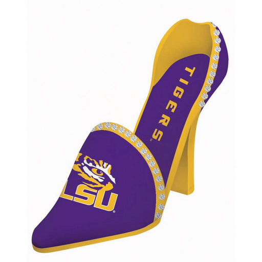 LSU Shoe Wine Bottle Holder