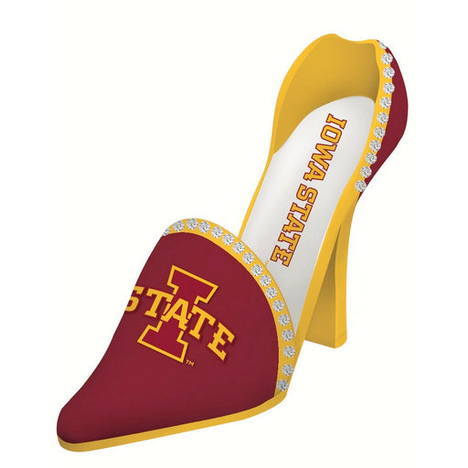 Iowa State Decorative Team Show Wine Bottle Holder