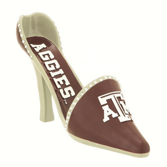 Texas A and M Decorative Shoe Wine Bottle Holder