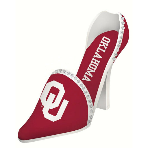 Oklahoma Sooners Shoe Wine Bottle Holder