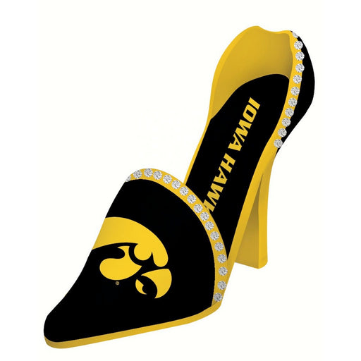 Iowa Hawkeyes Decorative Team Shoe Wine Bottle Holder