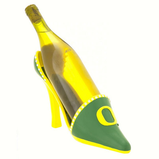 Oregon Ducks Shoe Wine Bottle Holder