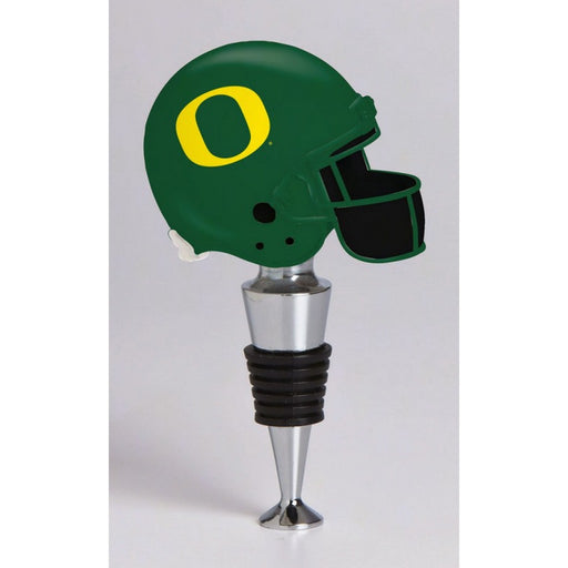 Helmet Wine Bottle Stopper - Oregon Ducks