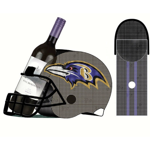 Baltimore Ravens Cork and Bottle Holder