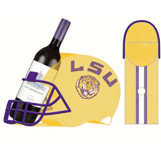 LSU Cork and Wine Bottle Holder