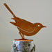 Brown Thrasher Bird Silhouette