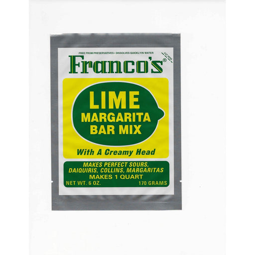 Franco's Lime Margarita Bar Mix