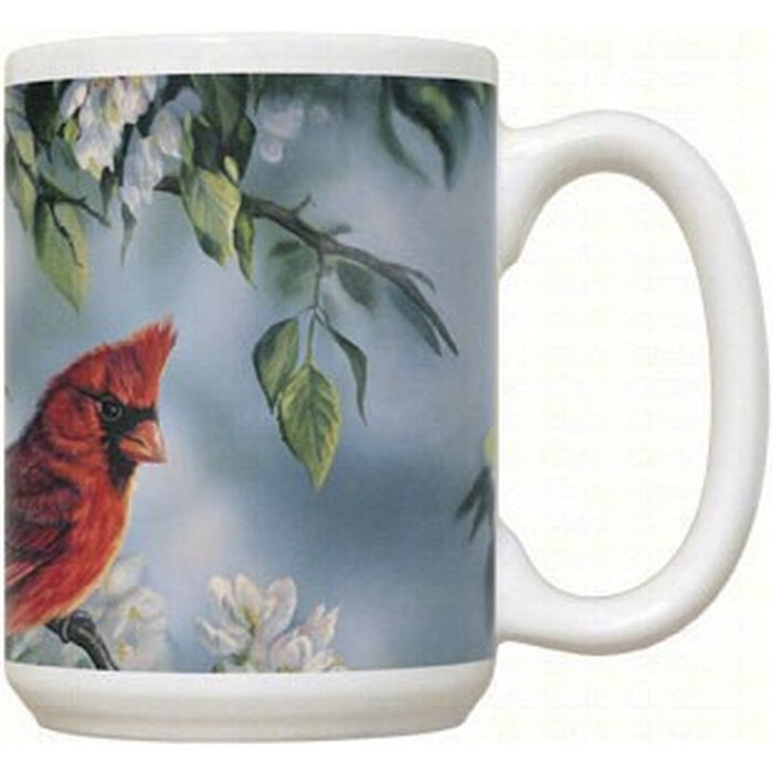 Springtime Jewel Cardinal 15 oz Mug