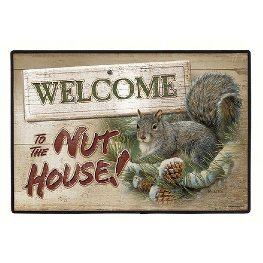 Welcome to the Nut House Doormat