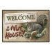 Welcome to the Nut House Doormat