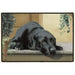 Black Lab Porch Doormat