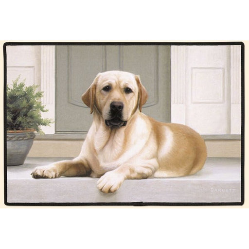 Yellow Lab Porch Doormat