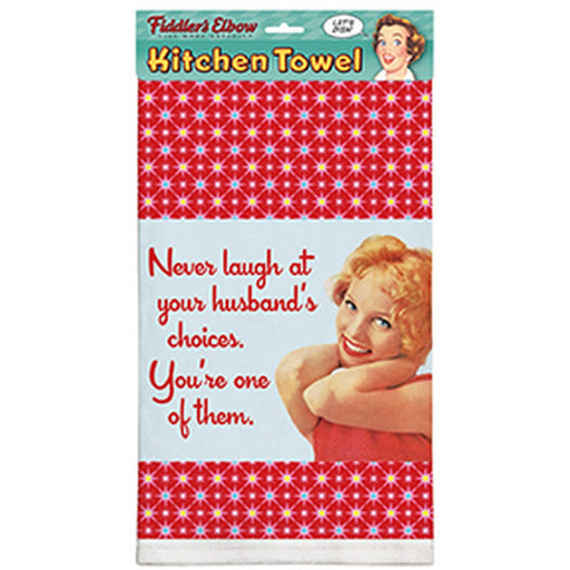 Never Laugh Towel