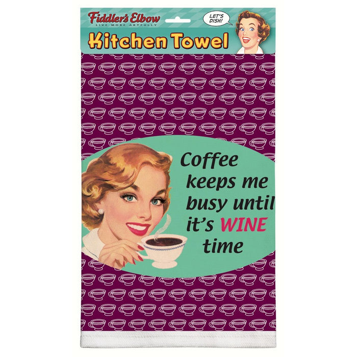 Wine Time Towel