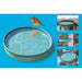 3-In-1 Heated Birdbath Green/Light Green