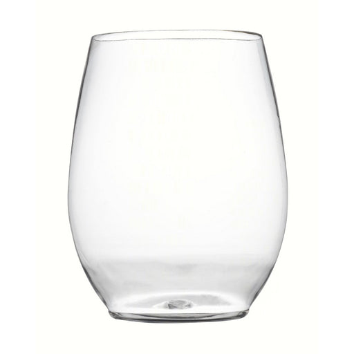 12 oz Stemless Goblet - Clear