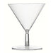 2 oz tiny Tinis 2 pc Martini Glass Clear