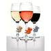 Social Climbers Squirrel Wine Charms (6 per pack)