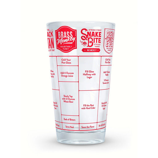 Good Measure Beer Recipe Glass