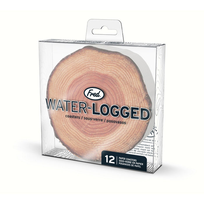 Water Logged Paperboard Coasters (12 per set)