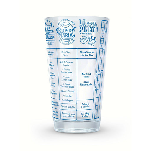 Good Measure Tequila Recipe Glass