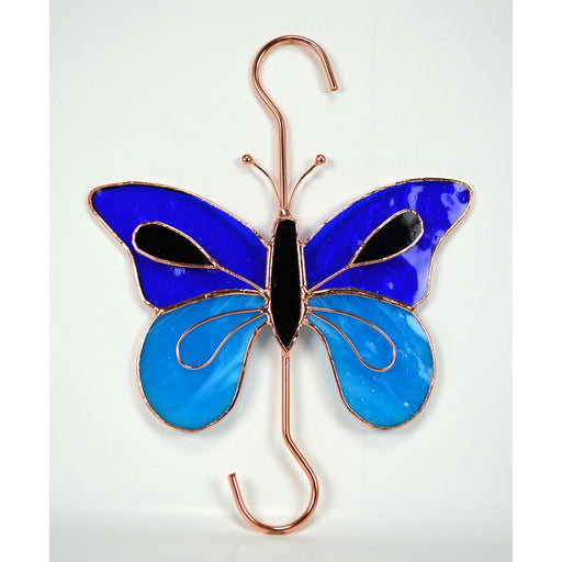 Dark & Light Blue Butterfly Hook