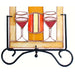 Medium Square Black Powder Stand