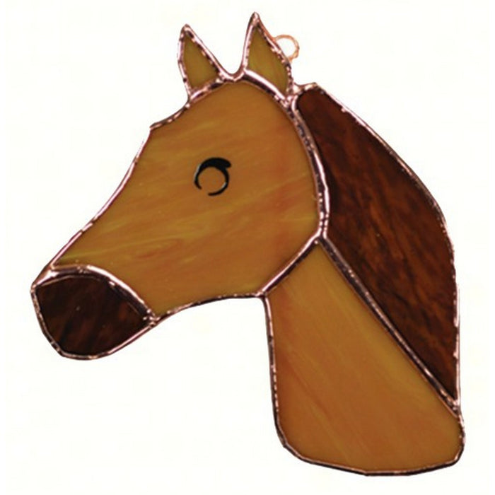 Stained Glass Horse Suncatcher