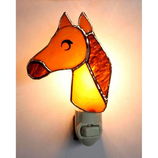 Stained Glass Horse Nightlight