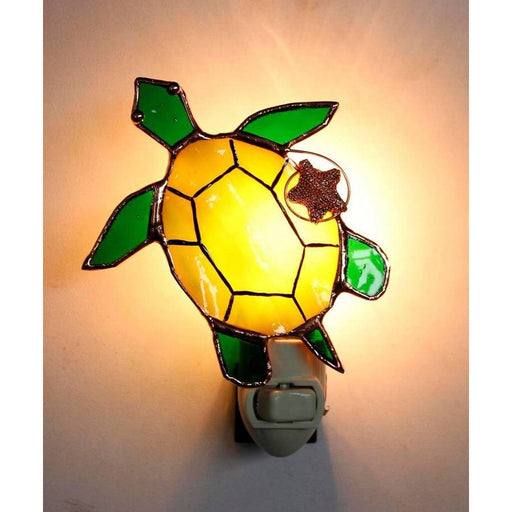 Stained Glass Sea Turtle Nightlight