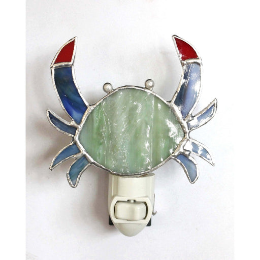 Stained Glass Crab Nightlight