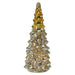 Gold & Silver Mercury Glass LED Tree Medium