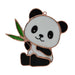 Stained Glass Panda Suncatcher
