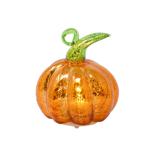 Mini Glass LED Pumpkins