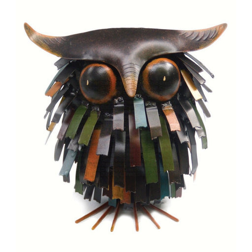 Spikey Owl Sculpture