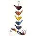Welcome Hanging Rainbow Birds