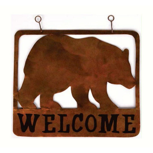 Bear Welcome Sign