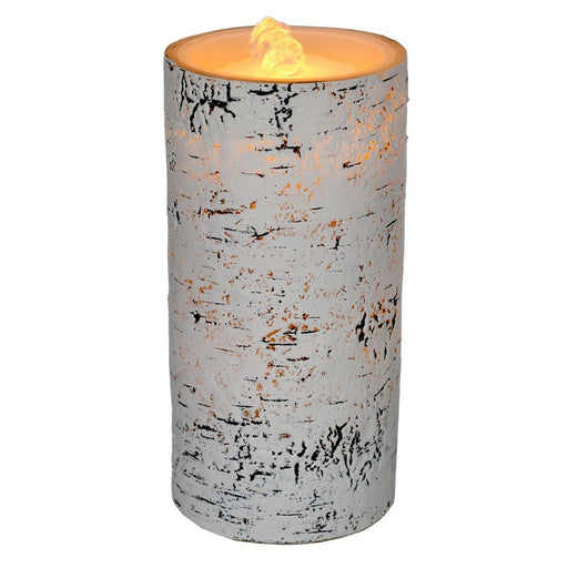 LED Birch Wax Candle Fountain