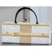 Quilted Handbag Design Wine Bottle Gift Bag