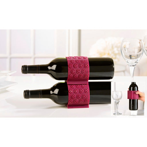 Silicone Comfort Grip Wine Bottle Holder
