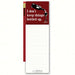 Magnetic Note Pad with Pencil: I don't keep things bottled up