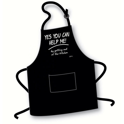 Yes You Can Help Me! by getting out of the kitchen Apron